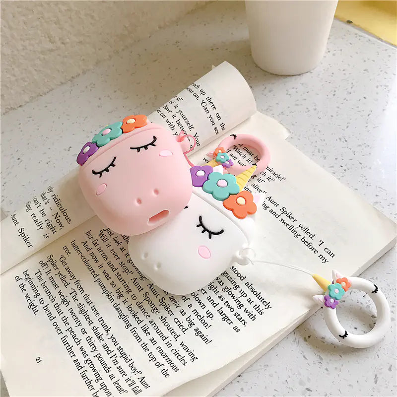 Unicorn AirPods Silicone Case for Apple Wireless Earbuds