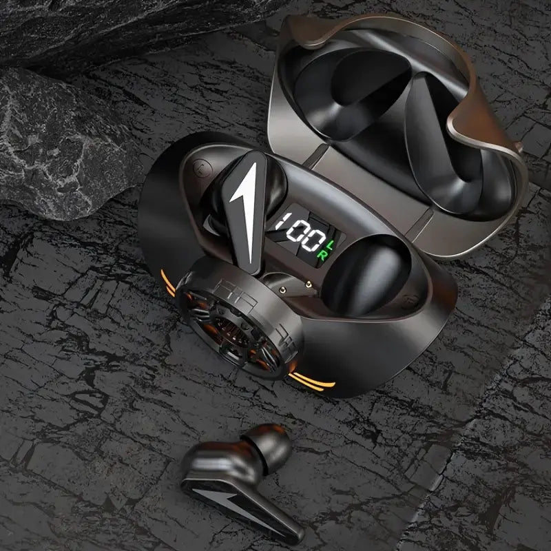 Wireless Earbuds with RGB Light and Hi-Fi Sound