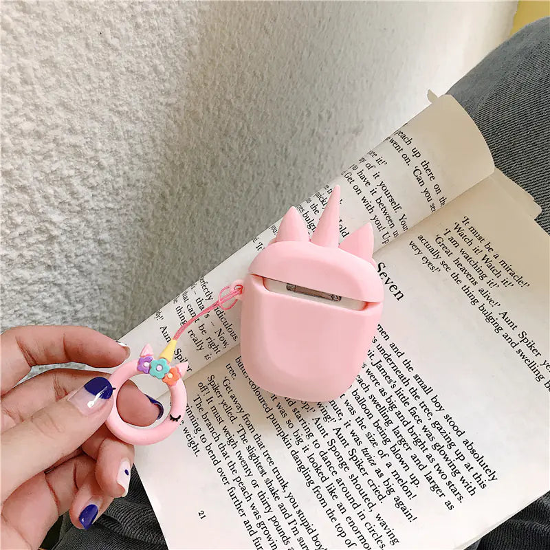 Unicorn AirPods Silicone Case for Apple Wireless Earbuds